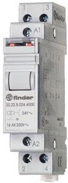 FINDER Stromstossschalter 1S 16A 24VDC