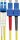 Paschke Datensysteme LWL Patchkabel SM OS2 G657.A2 gelb duplex 2E9 LCd/SCd 10m