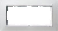 GIRA Rahmen 1002334 2fach ZR rw Event Opak weiss