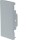 HAGER TEHALIT Endplatte BRS651306 VERZ Stahlbl. verzinkt