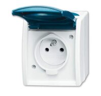 BUSCH-JAEGER Steckdose 20 MW-53-500 Erdungsstift ocean...