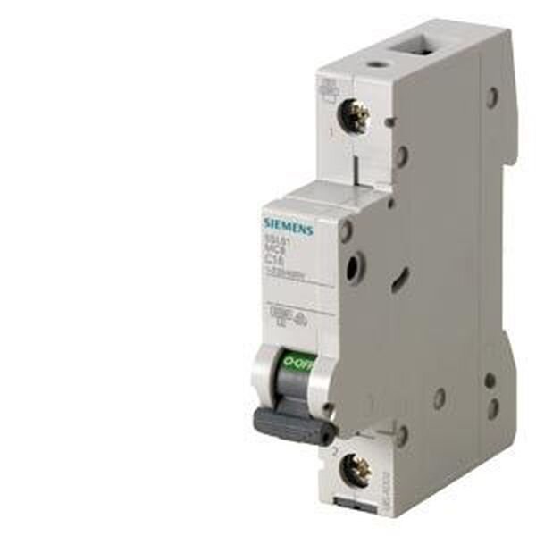 SIEMENS Leitungsschutzschalter 5SL6102-7 C2A 1polig 6kA