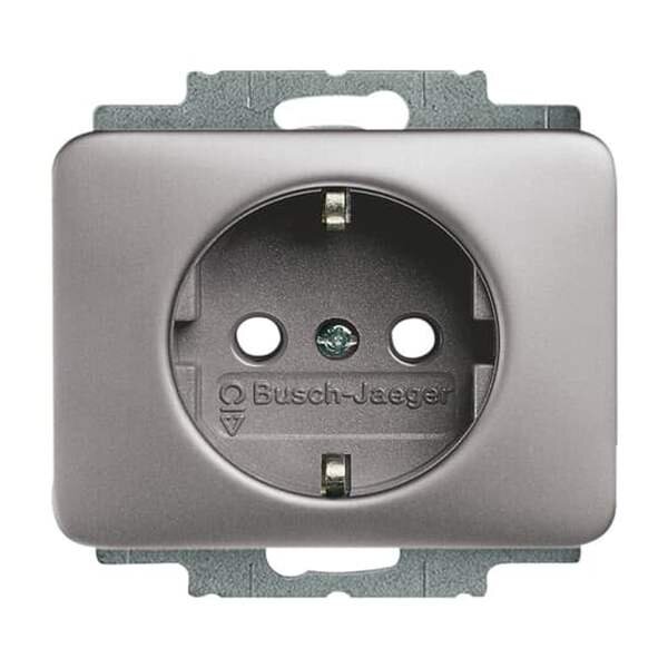 BUSCH-JAEGER Steckdose SCHUKO 20 EUC-20 alpha nea platin