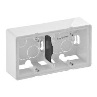 LEGRAND AP-Gehäuse VLIFE 2fach ultraweiss