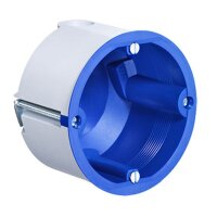 KAISER Schallschutzdose 9069-01 Fräsloch 74mm blau