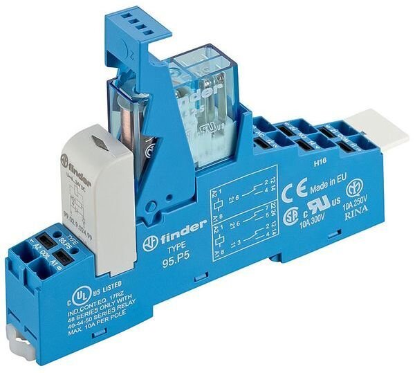 FINDER Koppelrelais 2W 8A Spule 24VDC