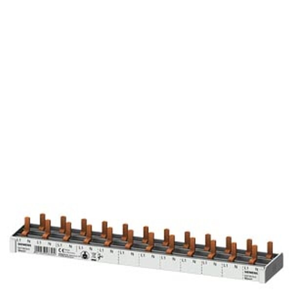 SIEMENS Stiftsammelschiene 10qmm 1p/N 12x Komp. 12TE