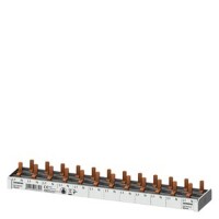 SIEMENS Stiftsammelschiene 10qmm 1p/N 12x Komp. 12TE
