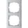 MERTEN M-Pure-Rahmen MEG40203660 M-Pure 2fach aluminium M-Pure