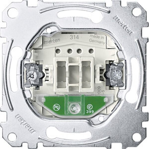 MERTEN Tastereinsatz MEG31600000 1-p. 10 A AC 250V Steckkl