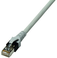 PROTEC.net Patchkabel halogenfrei grau PPK6A Cat6A-ISO...