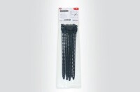 HELLERMANN Kabelbinder SOFTFIX-M-TPU-BK-Y 260x11,0 8Stk sw