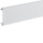 HAGER TEHALIT Br&uuml;stungskanal Oberteil BR08029016 80mm verkehrswei&szlig;