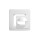 ESYLUX Abdeckung IP20 RAL 9010 weiss