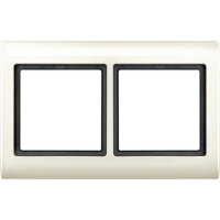 MERTEN Rahmen Aquadesign 400244 2fach weiß
