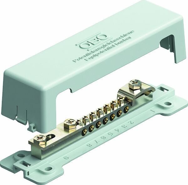 OBO Potentialausgleichsschiene 1809 188mm grau