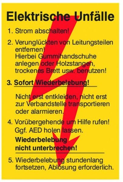 PROT Aushang Erste Hilfe PSAHEU