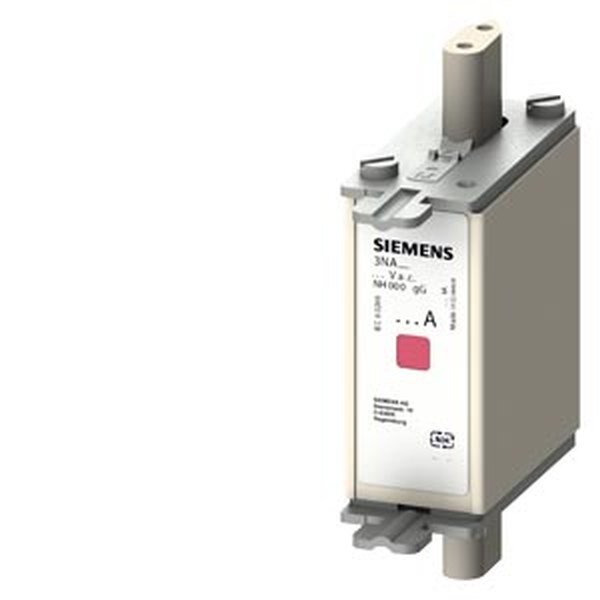SIEMENS NH000-Sicherungseinsatz 3NA7810 mit Kombi-Kennmelder 25A
