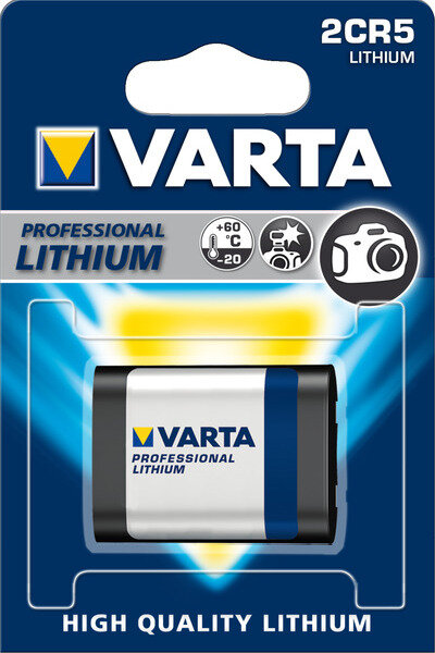 VARTA Photo Batterie 2 CR 5 06203 Lithium 1600mAh 1Blister (MHD)