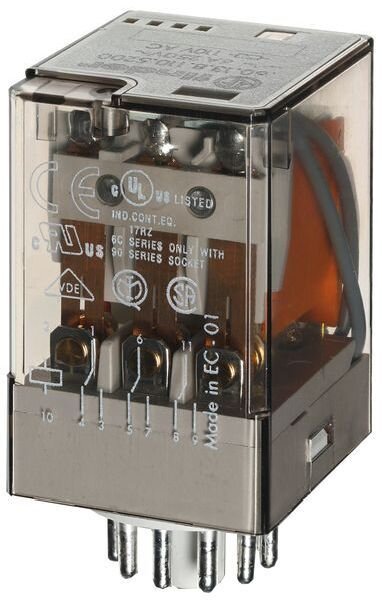 FINDER Industrie-Steckrelais 60.13.8.230.0040 10A 230VAC