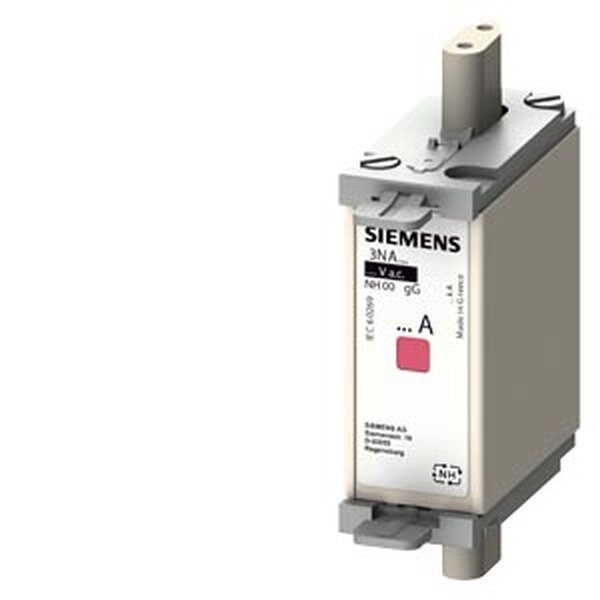 SIEMENS NH000-Sicherungseinsatz 3NA6817 mit Kombi-Kennmelder 40A
