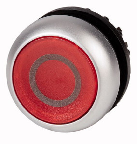 EATON Leuchtdrucktaste M22-DL-R-X0 flach tastend rot