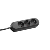 BACHMANN Tischsteckdose 387.170 3fach schwarz - nicht zu...