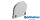 BARTHELME Endkappen-Set LB24 BARdolino flach halbru.Alu elox(PK=2Stk)