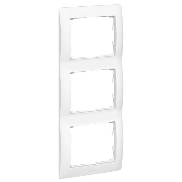 LEGRAND Rahmen Galea 771007 3fach senkrecht ultraweiss