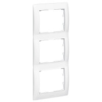 LEGRAND Rahmen Galea 771007 3fach senkrecht ultraweiss