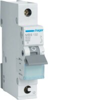 HAGER Leitungsschutzschalter MBS132 1polig B32A 6kA QC 1M