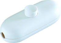 BACHMANN Schnurzwischenschalter 924.025 1polig weiss/weiss