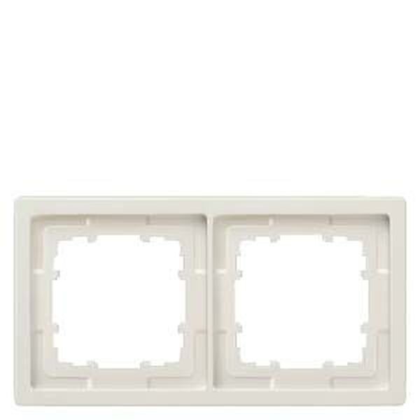SIEMENS Rahmen 5TG1322-1 2fach 82x82mm platin-metallic
