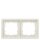 SIEMENS Rahmen 5TG1322-1 2fach 82x82mm platin-metallic