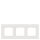 SIEMENS Rahmen 5TG1113-0 titanweiss 3fach 232x90