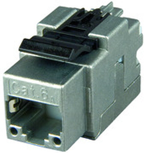 TELEG&Auml;RTNER AMJ-Modul K Keystone 1xRJ45 T568A Cat.6A ISO