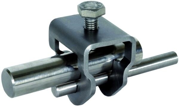 DEHN Anschlussklemme 630129 f&uuml;r Rd10/FI30mm Niro D 20mm