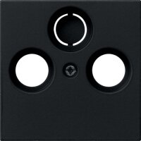 GIRA Abdeckung 0869005 Antennensteckd. System 55 Schwarz...