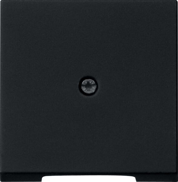 GIRA Abdeckung 0274005 Schnurableitung VDo System 55 Schwarz matt