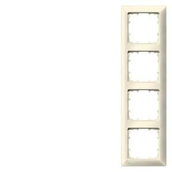 SIEMENS Rahmen 5TG2584-0 4fach elektroweiss