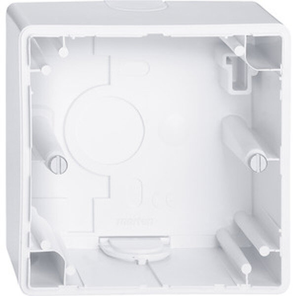 MERTEN AP-Geh&auml;use M-Smart 1-M Artec Octoc MEG40141425 1f. aktivwei&szlig; gl&auml;nzend