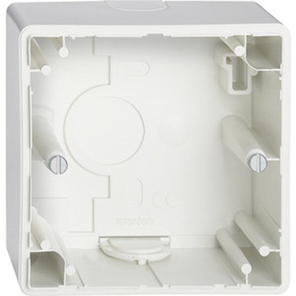 MERTEN AP-Geh&auml;use M-Smart 1-M Artec Octoc 512119 1fach Polarwei&szlig;