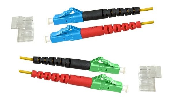 Paschke Datensysteme LWL Patchkabel SM OS2 G657.A2 gelb duplex 2E9 LCD-APC8&deg;/LCD 3m