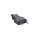 BACHMANN Euroflachstecker Schraubanschluss schwarz PK=3 Stck