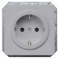 SIEMENS Steckdose SCHUKO 5UB1467 silber