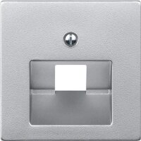 MERTEN Zentralplatte 298360 UAE-Einsatz 1f. aluminium