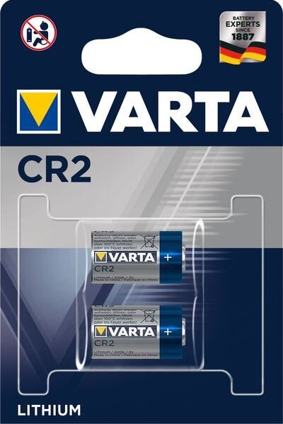 VARTA Photo Batterie 06206 Lithium 920mAh 2Blister CR-2 (MHD)