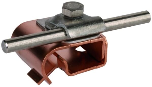 DEHN Zweimetall-Dachrinnenklemme 339167 Cu/St/tZn 16-22mm