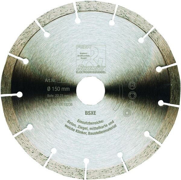 DIEWE Diamanttrennscheibe 35253 BSXE10 125 22,23
