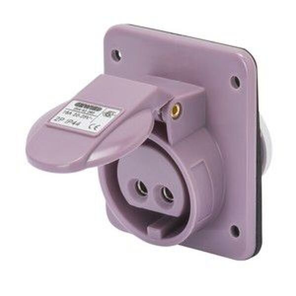 GEWISS Anbausteckdose IP44 10&deg;2P 16A 24V O.U.